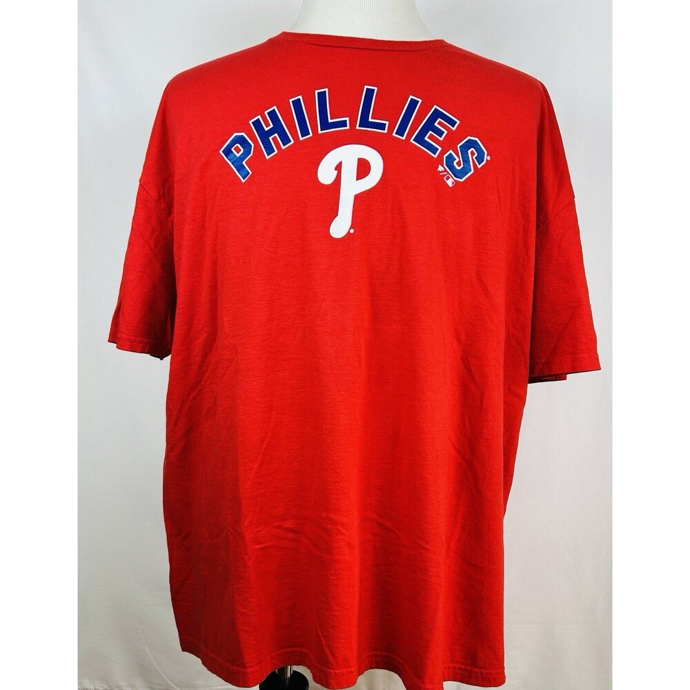 Philadelphia Phillies Men’s 3XL Short Sleeve T-shirt Figueroa #38 Red MLB